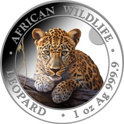 Leopárd 2025 - 1 Oz - Ezüst gyűjtői érme (szállítás 13.6.2025)