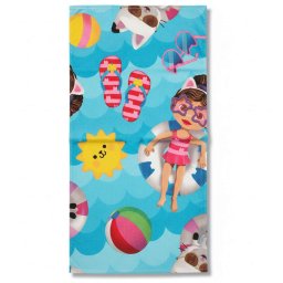 Gabi babaháza fürdőlepedő, strand törölköző 70x140cm