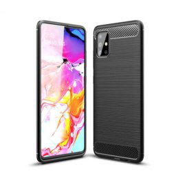 FLEXI TPU burkolat Samsung Galaxy A51 fekete