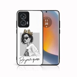 MY ART Védőburkolat a Motorola Edge 50 számára Fusion QUEEN (139)