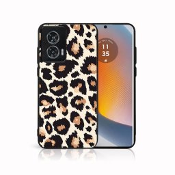 MY ART Védőburkolat a Motorola Edge 50-hoz Fusion LEOPARD PRINT (238)