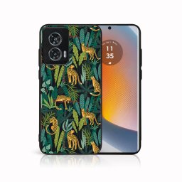 MY ART Védőburkolat a Motorola Edge 50-hoz Fusion LEOPARD (239)