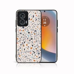 MY ART Védőburkolat a Motorola Edge 50-hez Fusion BEIGE TERRAZZO (162)