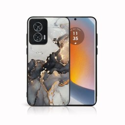MY ART Védőburkolat Motorola Edge 50 Fusion GREY MARBLE (140)
