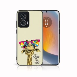MY ART Védőburkolat Motorola Edge 50 Fusion GIRAFFE (180)