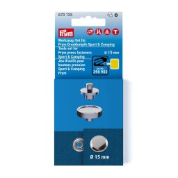 Prym szerszám készlet 15 mm-es sport and camping patentek beütéséhez, 673135