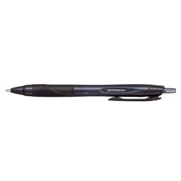 UNI Golyóstoll, 0,35 mm, nyomógombos, fekete tolltest, UNI "SXN-157S Jetstream Sport Eco", fekete