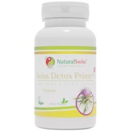 Natural Swiss Detox Prime teljeskörű májvédő, méregtelenítő kapszula - 120db