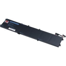 Akkumulátor T6 Power Dell Precision 15 5520, 5530, XPS 15 9560, 9570, 8500mAh, 97Wh, 6cellás, Li-pol, 8500mAh, 97Wh, 6cellás, Li-pol