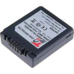 Akkumulátor T6 Power Panasonic DMW-BM7, CGA-S002E, CGA-S002, 720mAh, 5,2Wh