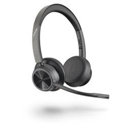 Poly Voyager 4320 vezeték nélküli fejhallgató, BT700 USB-A adapter, sztereó