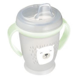 LOVI Cseppmentes itatópohár világító fogantyúval 250 ml BUDDY BEAR 6hó+