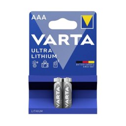 VARTA ULTRA tartós elem (AAA, LR03, 1.5V, lítium) 2db/csomag