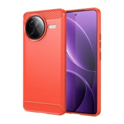 FLEXI TPU Védőburkolat Xiaomi Poco F7 Ultra vörös