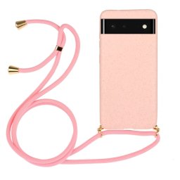 ROPE Huzat vezetékkel Google Pixel 6 Pro rózsaszín
