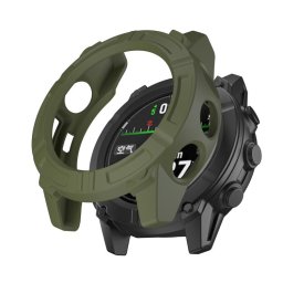 TPU HALF BURKOLAT A Garmin Descent G2-hez sötétzöld
