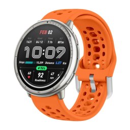 HOLE Szilikon szíj a Amazfit Active 2 narancs színhez