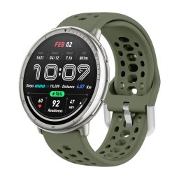 HOLE Szilikonszíj Amazfit Active 2 sötétzöld