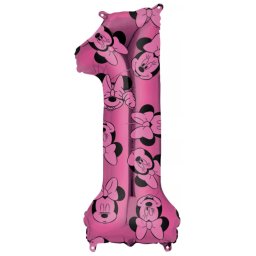 Minnie fólia léggömb, lufi 1-es szám 66 cm