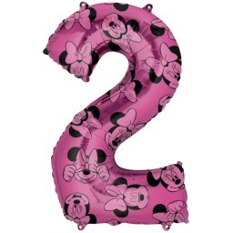 Minnie fólia léggömb, lufi 2-es szám 66 cm