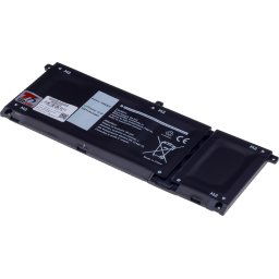 Akkumulátor T6 Power Dell Latitude 3410, 3510, Inspiron 5501, 5505, 3487mAh, 53Wh, 4cellás, Li-pol akkumulátorhoz, 4cellás, Li-pol
