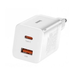 Baseus CCSUPP-E02 Super Si gyorstöltő USB USB-C 30W Fehér