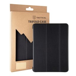 Taktikai könyv Tri Fold Case iPad 11 2025/10.9 2022 Fekete