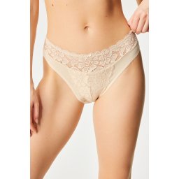 My Pizzo klasszikus női alsó bézs L