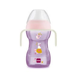 MAM Ivást tanító pohár 270 ml - lila