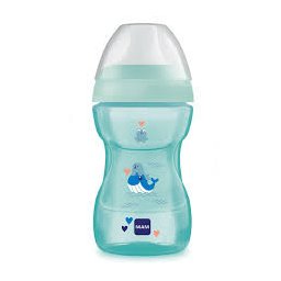 MAM Ivást tanító pohár 270 ml - kék