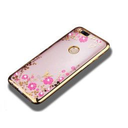 BLOOM TPU borító Huawei P Smart arany