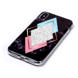 MARBLE Védőburkolat Apple iPhone XS Max RHOMBUS