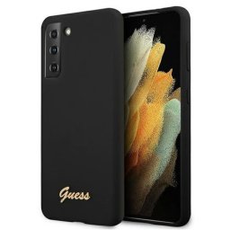 GUESS Szilikon tok Samsung Galaxy S21 Plus 5G fekete
