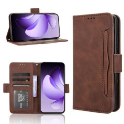 SLOT Pénztárca tok Oppo Reno13 5G barna
