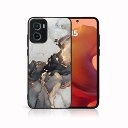 MY ART Védőburkolat: Motorola Moto G05 / Moto E15 GREY MARBLE (140)