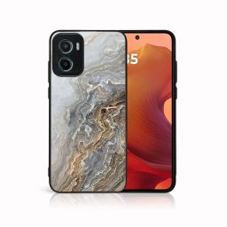 MY ART Védőburkolat a Motorola Moto G05 / Moto E15 BEIGE (151) számára