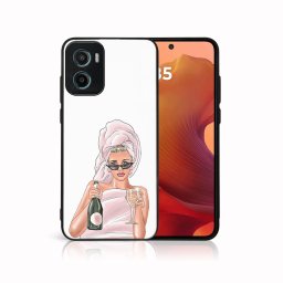 MY ART Védőburkolat a Motorola Moto G05 / Moto E15 CHAMPAGNE (134) számára