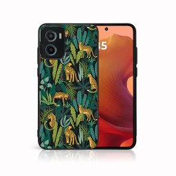 MY ART Védőburkolat a Motorola Moto G05 / Moto E15 LEOPARD (239) számára