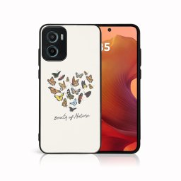 MY ART Védőburkolat a Motorola Moto G05 / Moto E15 számára BUTTERFLIES (240)