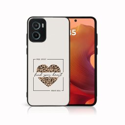 MY ART Védőburkolat a Motorola Moto G05 / Moto E15 számára WILD HEART (241)