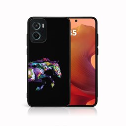 MY ART Védőburkolat a Motorola Moto G05 / Moto E15 HORSE (249) számára