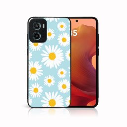 MY ART Védőburkolat a Motorola Moto G05 / Moto E15 CAMOMILE (124) számára