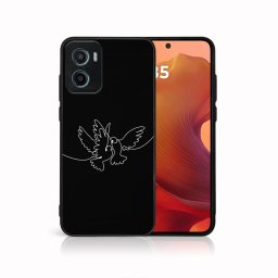 MY ART Védőburkolat a Motorola Moto G05 / Moto E15 számára WHITE DOVE (195)