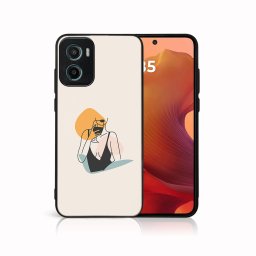MY ART Védőburkolat a Motorola Moto G05 / Moto E15 számára WOMAN (197)