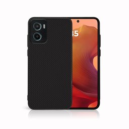 MY ART Védőburkolat a Motorola Moto G05 / Moto E15 számára CARBON (231)