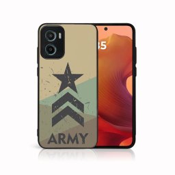 MY ART Védőburkolat a Motorola Moto G05 / Moto E15 számára ARMY (236)