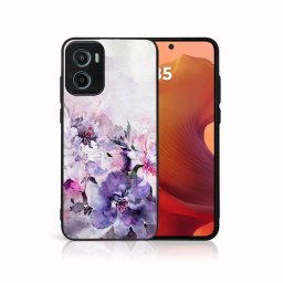 MY ART Védőburkolat a Motorola Moto G05 / Moto E15 PEONIES (156) számára