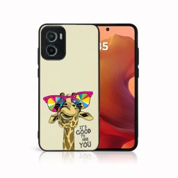 MY ART Védőburkolat a Motorola Moto G05 / Moto E15 számára GIRAFFE (180)