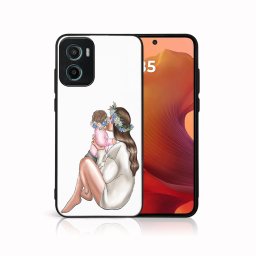 MY ART Védőburkolat a Motorola Moto G05 / Moto E15 BABY számára GIRL (111)