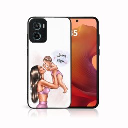 MY ART Védőburkolat a Motorola Moto G05 / Moto E15 számára LOVING MOM (115)